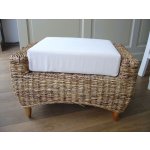 Podnožka VERONA - černý ratan – Zboží Dáma