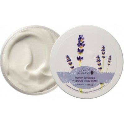 100% Pure tělové máslo Francouzská levandule 96 g – Hledejceny.cz