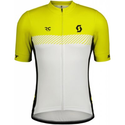 Scott M's RC Team SS Sulphur yellow/white – Hledejceny.cz