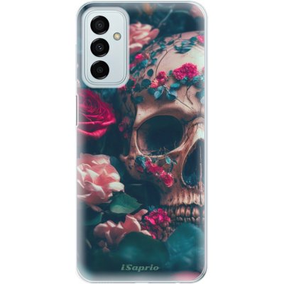 Pouzdro iSaprio - Skull in Roses - Samsung Galaxy M23 5G – Zboží Mobilmania