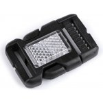 Spona trojzubec s odrazkou šíře 25 mm - černá (100 pár) – Hledejceny.cz