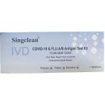 SingClean antigenní test in vitro COVID-19 covid/chřipka A+B, 1ks – Zboží Dáma