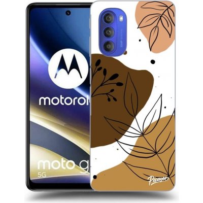 Picasee silikonové Motorola Moto G51 - Boho style černé