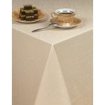 Ubrus PVC metráž 5656003, 20 m x 140 cm, drobné květiny hnědé, IMPOL TRADE – Zbozi.Blesk.cz