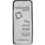 Valcambi SA stříbrný slitek 1000 g – Zboží Dáma