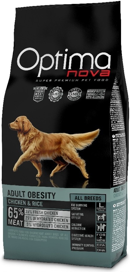 Optima Nova Dog Obesity 12 kg