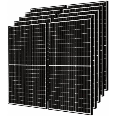 Jinko Solar Tiger Pro JKM460M-60HL4-V Black Frame Solární Panel Half-cell Monokrystalický 460Wp 10ks/bal – Hledejceny.cz