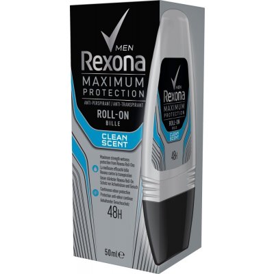 Rexona Men MaxPro Clean Scent roll-on 50 ml – Zboží Mobilmania