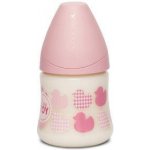 Suavinex láhev Toys široké hrdlo růžová kačenka 150 ml – Sleviste.cz