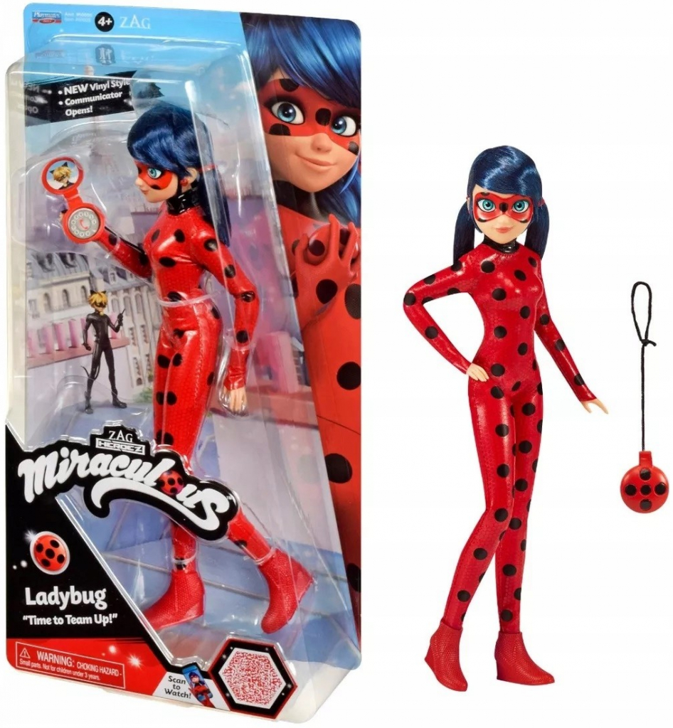 Miraculous Beruška A Černá Kočka Ladybug Komunikátor 50028