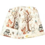 dětská homeless čepice s lesními zvířátky – Zboží Mobilmania