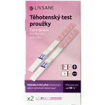 Livsane Test těhotenský včasný proužky 2 ks – Zbozi.Blesk.cz