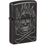 ZIPPO 66115 Armor® Flaming Skull – Hledejceny.cz