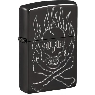 ZIPPO 66115 Armor® Flaming Skull – Hledejceny.cz