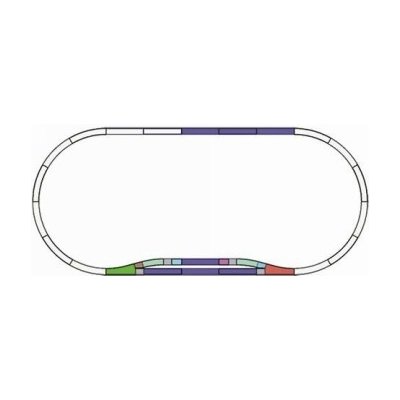 set modelového kolejiva Tillig 01833 TT 1:120 – Zbozi.Blesk.cz