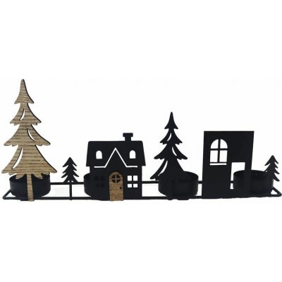 Adventní svícen vesnička K4456 – Zboží Dáma