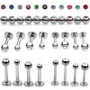 Piercing Šperky4U piercing do brady labreta LB1011-1210F