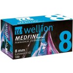 Wellion Medtrust jehly MEDFINE PLUS 31Gx8 mm 100 ks – Hledejceny.cz