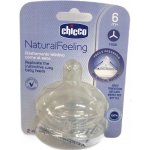 Chicco dudlík na láhev Natural Feeling silikon na kaši 2 ks V001515 – Zboží Dáma