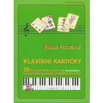 Klavírní kartičky 50 instruktivních karet k výuce hry na klavír pro předškolní děti – Zbozi.Blesk.cz