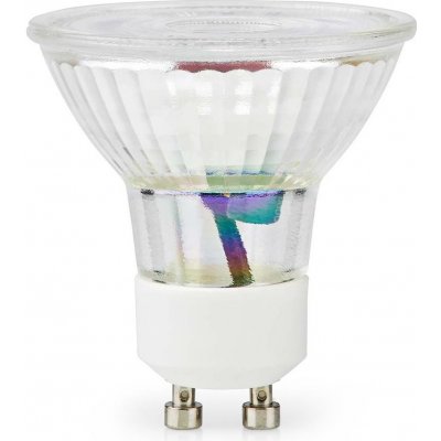 Nedis LBGU10P162 LED žárovka, GU10, PAR16, 220V, 3W, teplá bílá, 230lm, 2700K, čirá LBGU10P162 – Hledejceny.cz