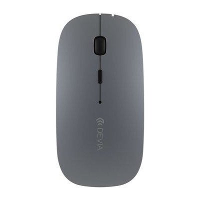 Devia Lingo Series 2.4G+Wireless Dual Mode Mouse - Gray 6938595379710