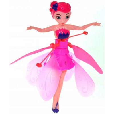 LEANToys Létající víla ovládaná ručně růžová – Zboží Mobilmania