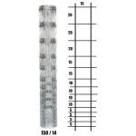 Uzlové lesnické pletivo výška 150 cm, 1,6/2,0 mm, 14 drátů – Sleviste.cz