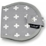 NURSERY WALLET Pouzdro na vložky do podprsenky Crossy Grey – Zboží Dáma