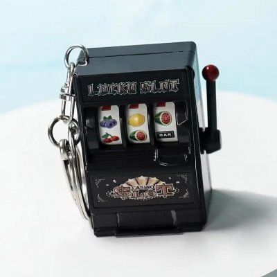 Přívěsek na klíče herní automat modrá – Hledejceny.cz