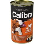 Calibra Dog konz. krůtí+kuřecí+těstoviny v želé 1240 g