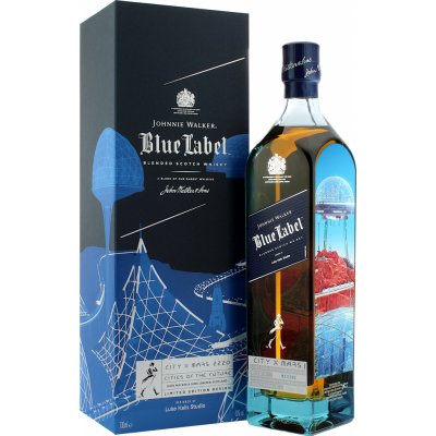 Johnnie Walker Blue Cities Future Mars 40% 0,7 l (holá láhev) – Hledejceny.cz