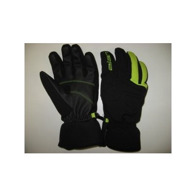 Elan gloves black/sunny green – Zbozi.Blesk.cz