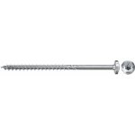 FISCHER vrut FPF II PTP 6,0*100mm, půlkulatá hlava, částečný závit, pro dřevostavby, TRX30, 670533 – Hledejceny.cz