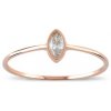 Prsteny Lillian Vassago prsten z růžového zlata se zirkonem LLV06 GR037R