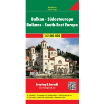 freytag & berndt - Automapa Balkán-JV Evropa 1:2 000 000
