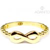Prsteny Adanito BRR1016G Zlatý nekonečno