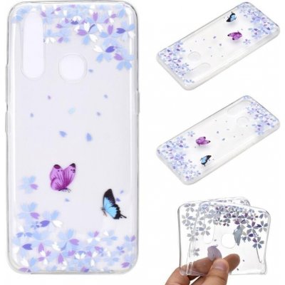Printy gelový obal na mobil Huawei P40 Lite E - motýli a květy – Zboží Živě