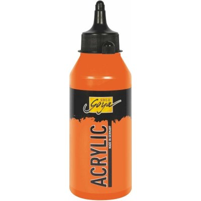 Akrylová barva Solo Goya Acrylic 250 ml Genuine Orange – Hledejceny.cz