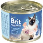 Brit Premium by Nature Cat Trout with Liver 0,2 kg – Hledejceny.cz