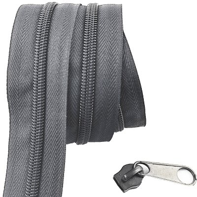 Zip spirálový grafit 5 mm metráž – Hledejceny.cz