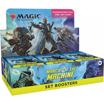 Wizards of the Coast Magic The Gathering: March of the Machine Set Booster Box 30 boosterů – Zboží Mobilmania