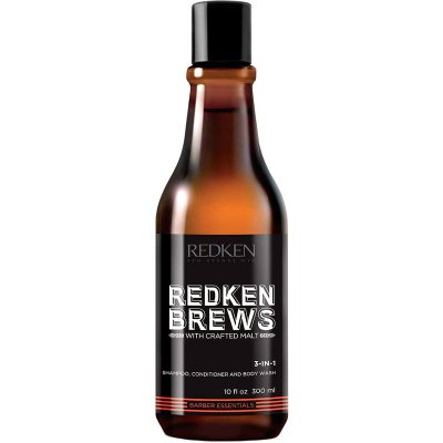 REDKEN PO Brews 3in1 Shampoo 300 ml POŠKOZENÉ – Zbozi.Blesk.cz