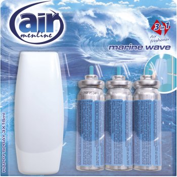 Air Happy náplň+rozprašovač Marine 3 x 15 ml