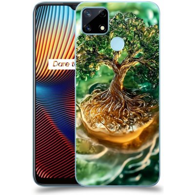 Acover Kryt na mobil Realme 7i - Golden Moss III – Zboží Živě