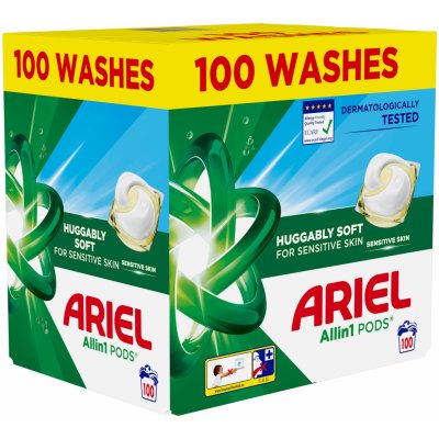 Ariel Sensitive All in1 kapsle na praní 100 PD – Hledejceny.cz