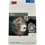 3M 9922 Speciální filtrační polomaska s ventilkem, aktivní uhlí, FFP2 NR D – HobbyKompas.cz