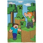 HALANTEX Deka Minecraft zelená 356 – Zboží Dáma