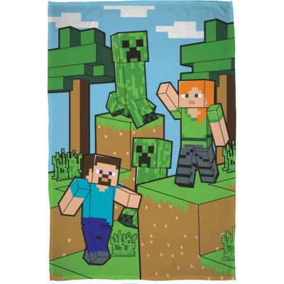 HALANTEX Deka Minecraft zelená 356 – Zboží Dáma