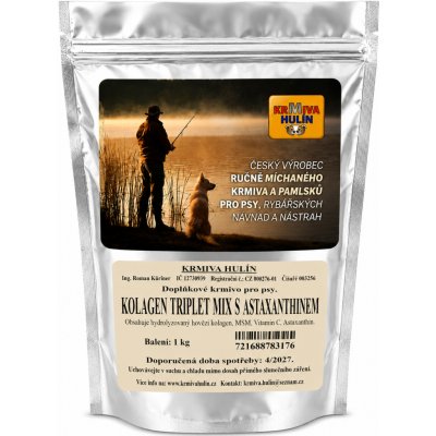 Krmiva Hulín Kolagen Triplet Mix s Astaxanthinem 1 kg – Hledejceny.cz